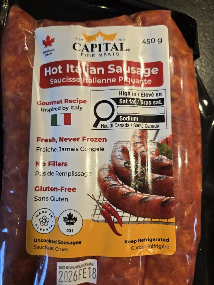 Hot Italian Sausage