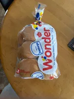 White Hamburger Buns