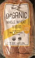 Organic Whole Wheat Bread