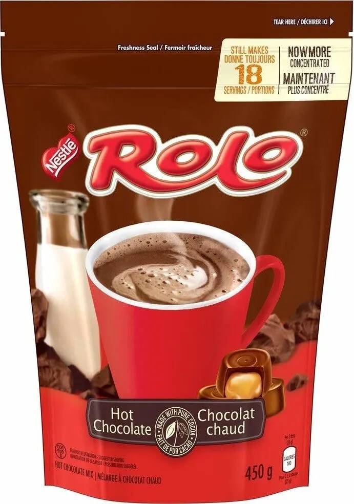 Nestle hot chocolate cocoa mix imported from canada