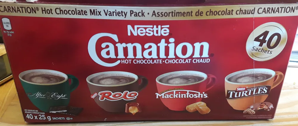assortiment chocolat chaud