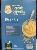 Céréale de riz pour bébé