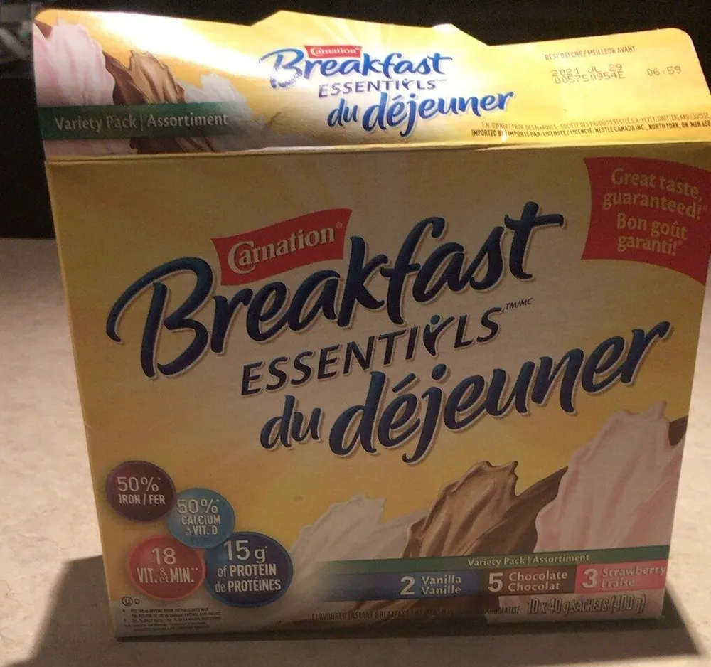 Essentiels du déjeuner