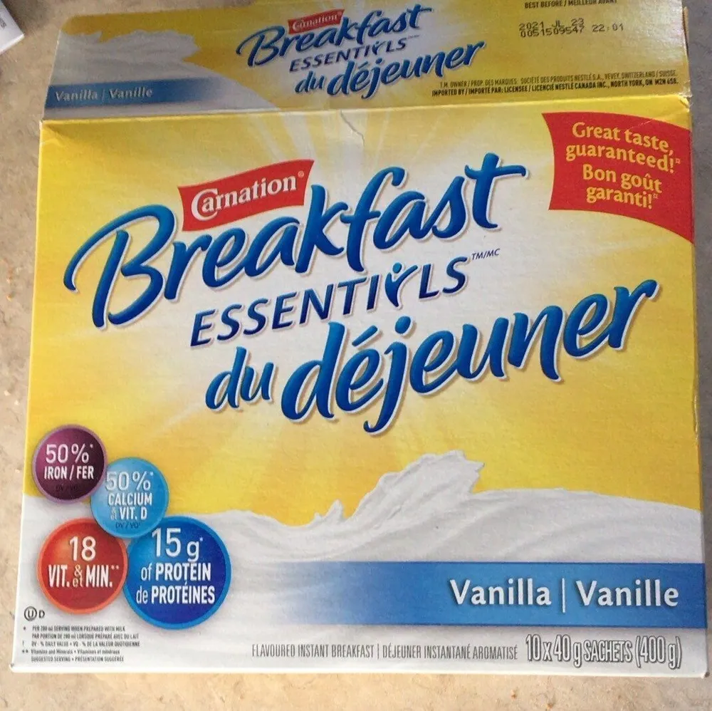 Breakfast Essentiyls du déjeuner