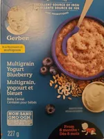 Cereal multigrain, yogourt et bleuet