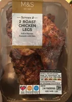2 roast chicken legs