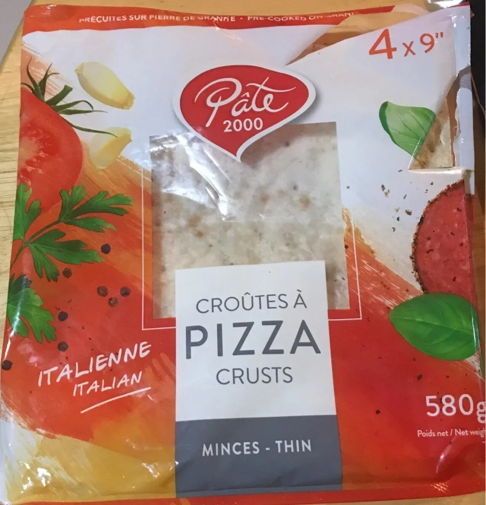 Croûtes à pizza crusts