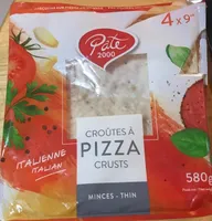 Croûtes à pizza crusts