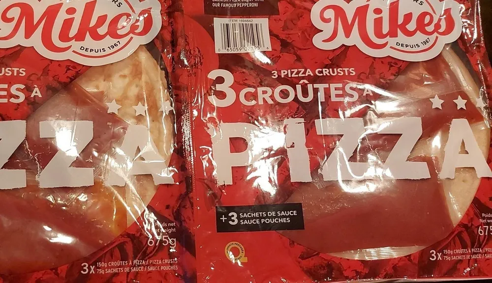 3 croutes a pizza