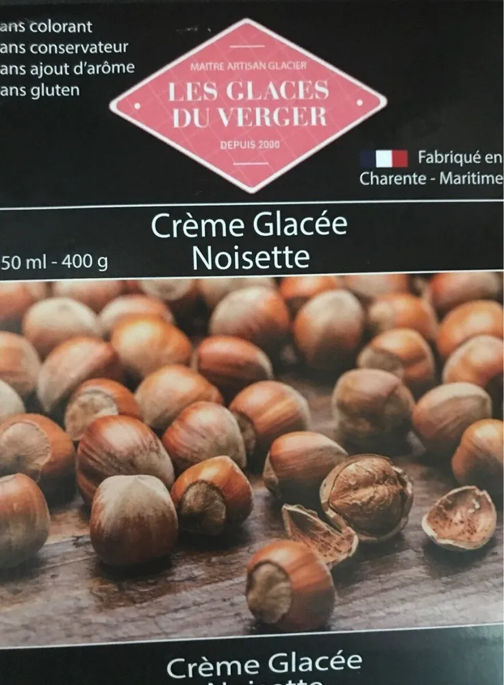 Creme glacée noisette