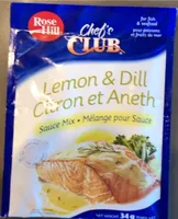 Sauce citron et aneth