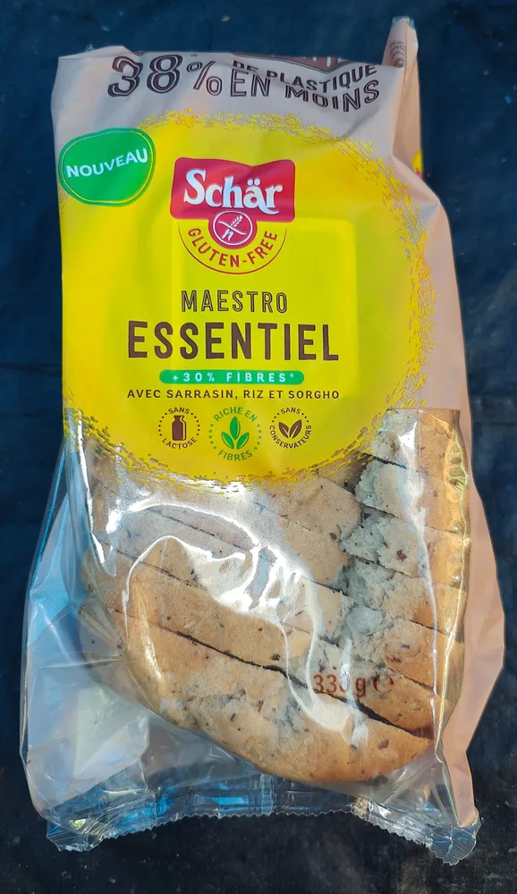 Maestro essentiel pain sans gluten