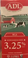 Homogenized 3.25% Milk