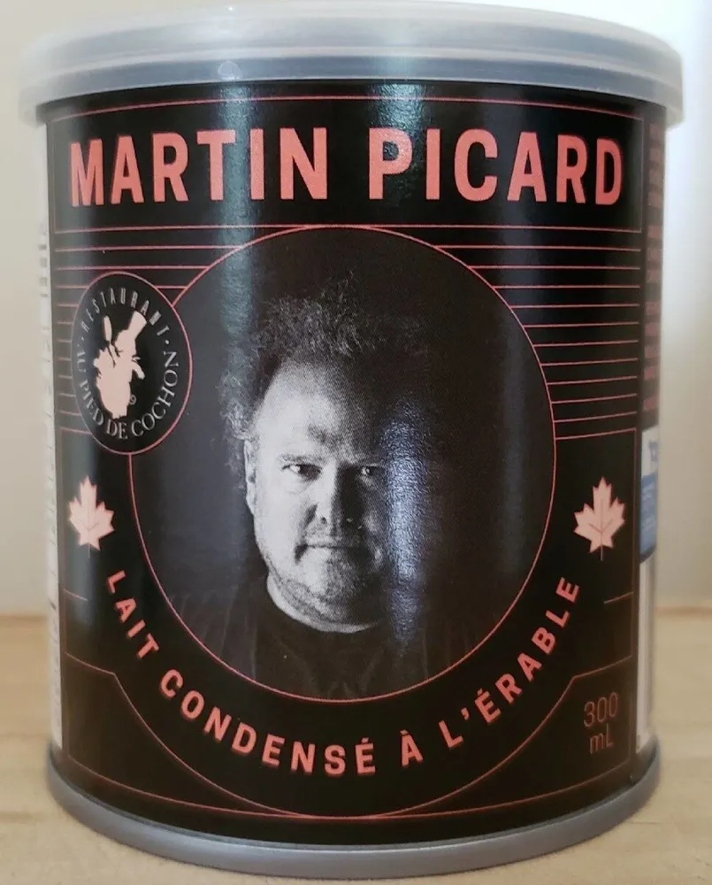 Lait condensé à l'érable