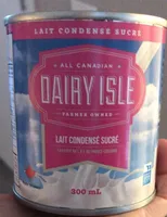 Dairy isle lait concentré