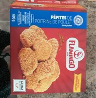 Pepites de poitrine de poulet