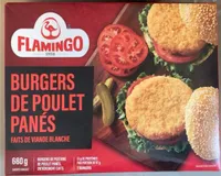 Flamingo burger de poulet