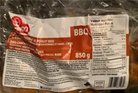 Bouchées de poitrine de poulet BBQ