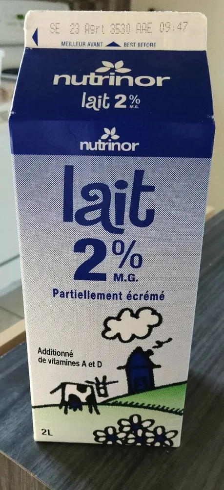 Lait 2%