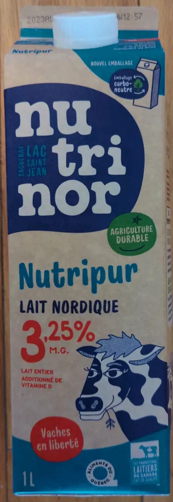 Lait nordique 3,25%