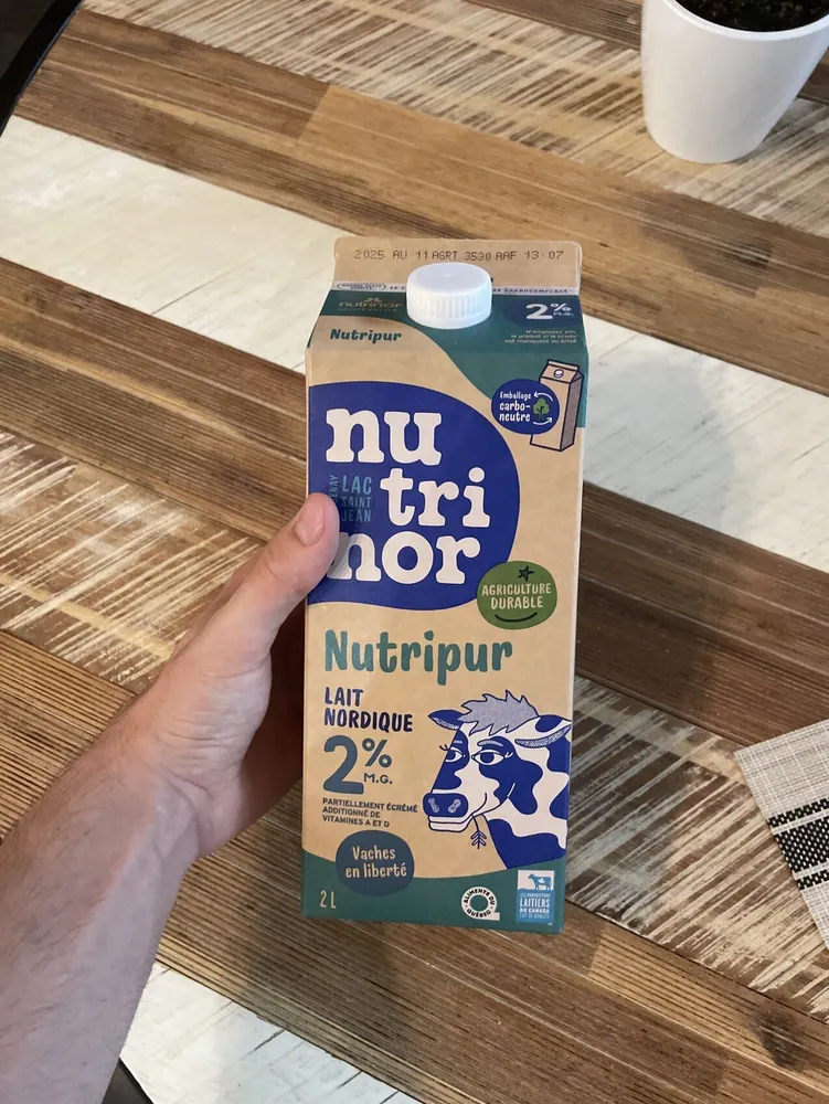 Lait nordique 2%