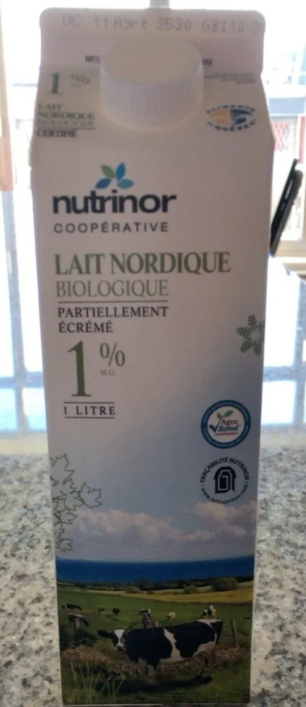 Lait nordique biologique