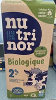 Lait nutrinor biologique partiellement écrémé 2 %