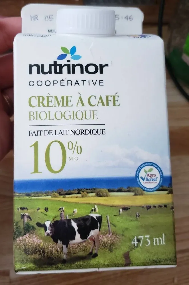 Crème à café 10%