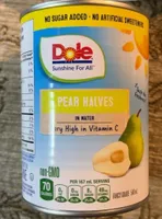 Pear halves