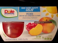 Pêches en gelée