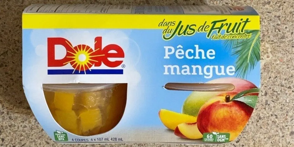 Dole Pêche mangue