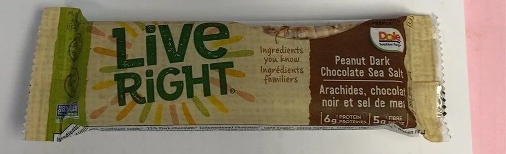 Peanut Dark Chocolate Sea Salt Bar