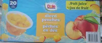Diced peaches