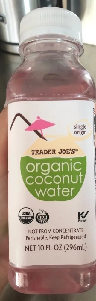 Organic coconut water