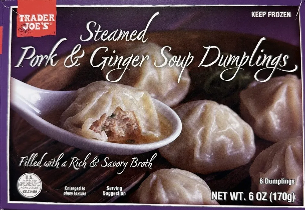 Steamed Pork & Ginger Soup Dumplings
