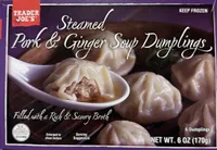 Steamed Pork & Ginger Soup Dumplings
