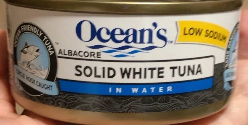 Solid white tuna