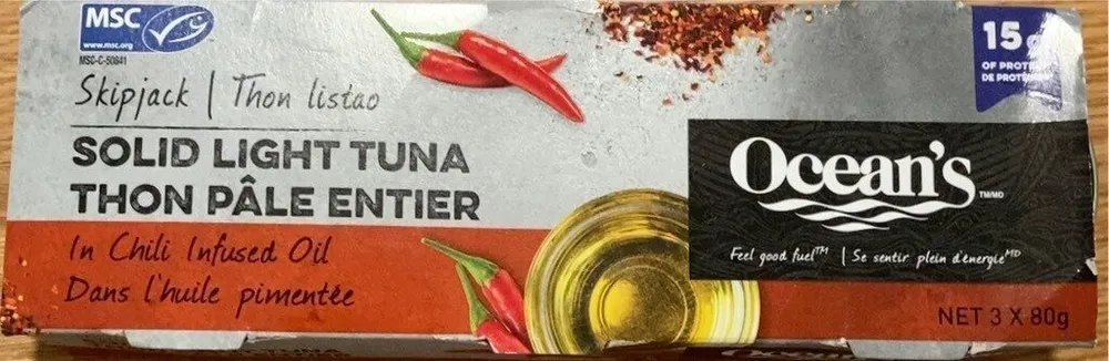 Solid Light Tuna in Chile Oil