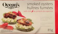 Smoked oysters with chili
