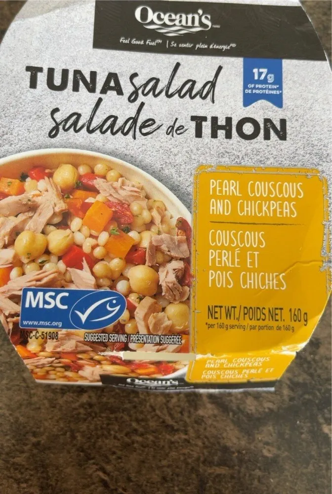 Tuna Salad Pear Couscous