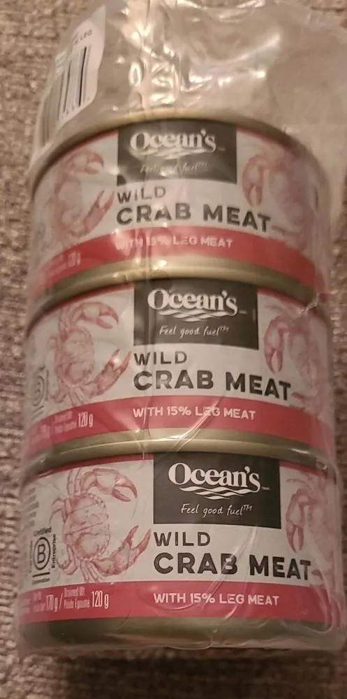 Wild crab meat