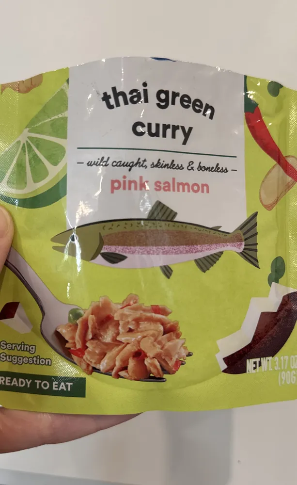 Thai Green Curry Pink Salmon