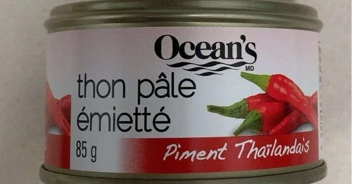 Thon pâle émietté