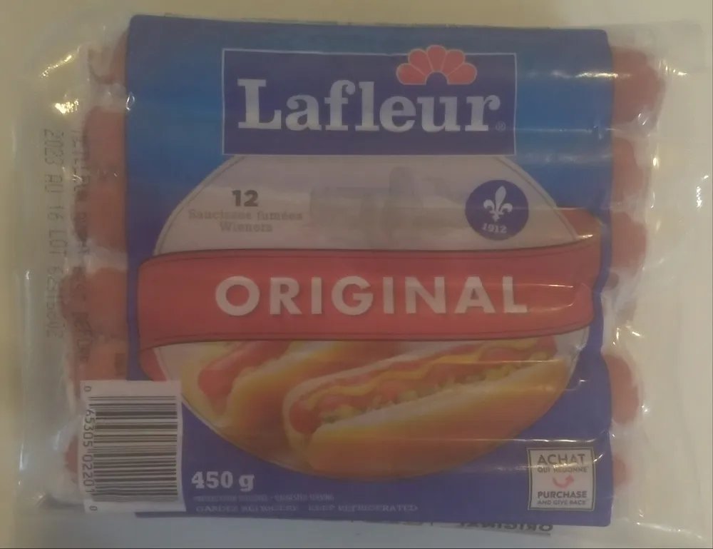 Saucisses fumées