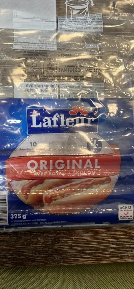 Saucisses fumées avec boyau