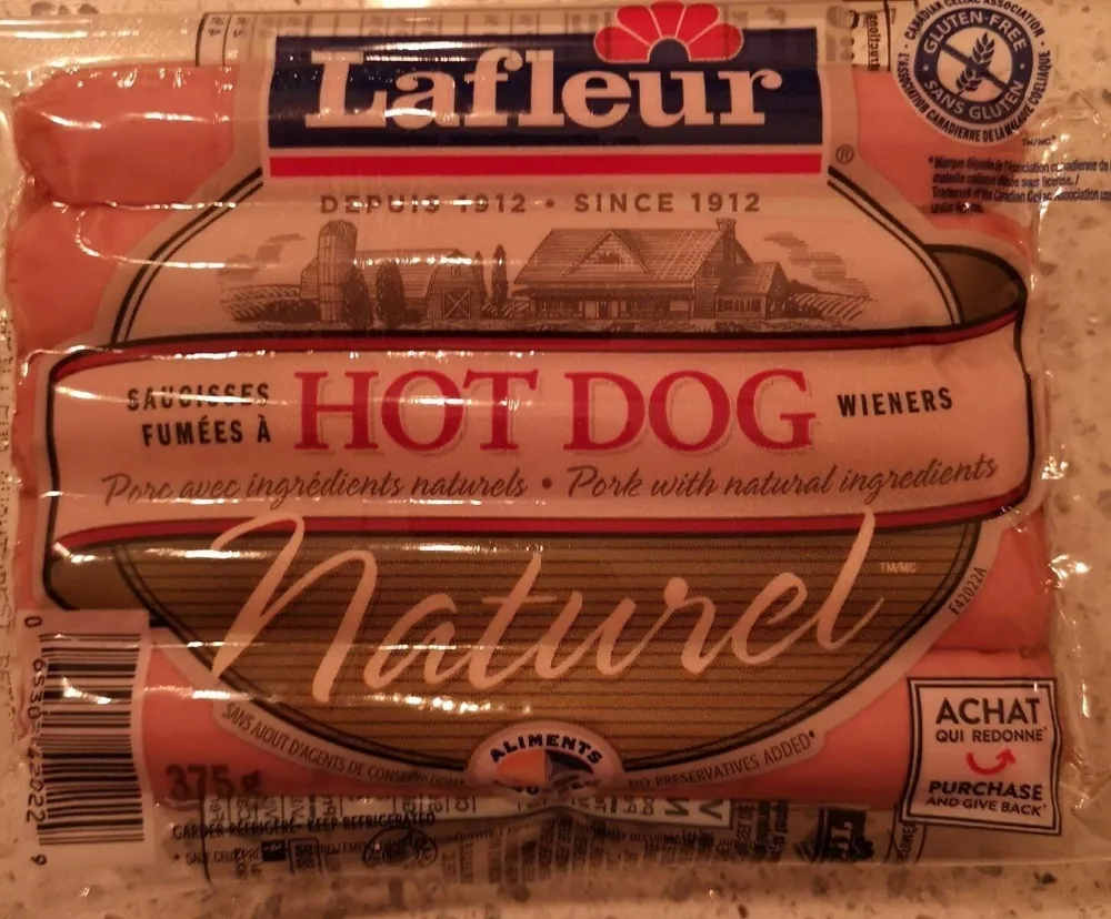 Saucisses fumées à Hot Dog - Original