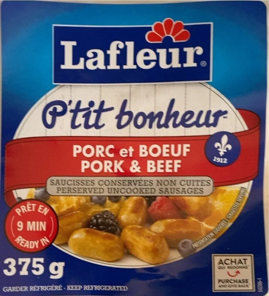 P’tit bonheur pork et boeuf