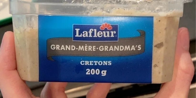 Grandma’s cretons
