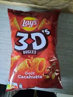3D's Bugles Goût Cacahuète