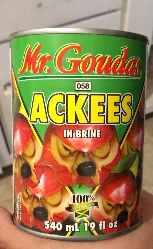 Ackees in brine